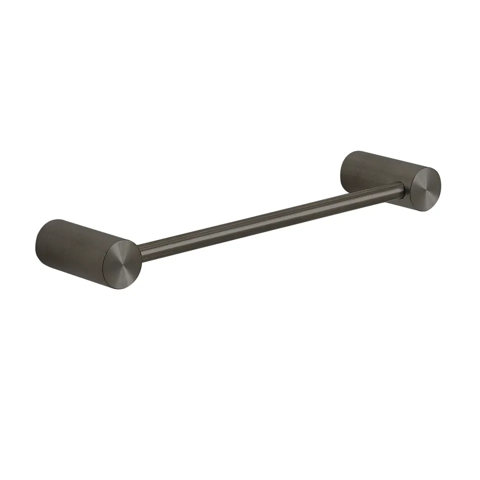 gedy-ande-porte-serviette-30-cm-gun-metal-mural image 1