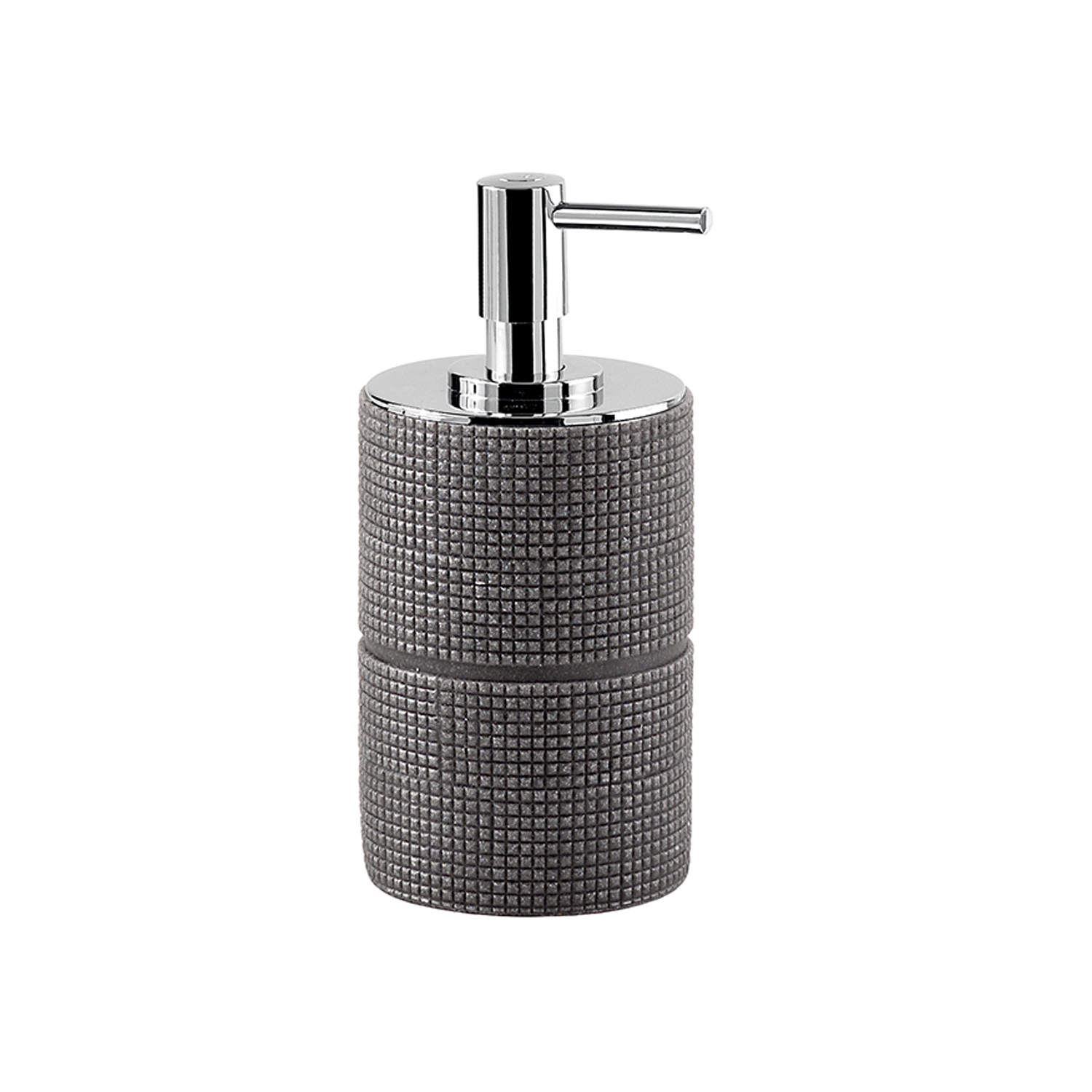 gedy-petra-distributeur-de-savon-gris-poser image 1