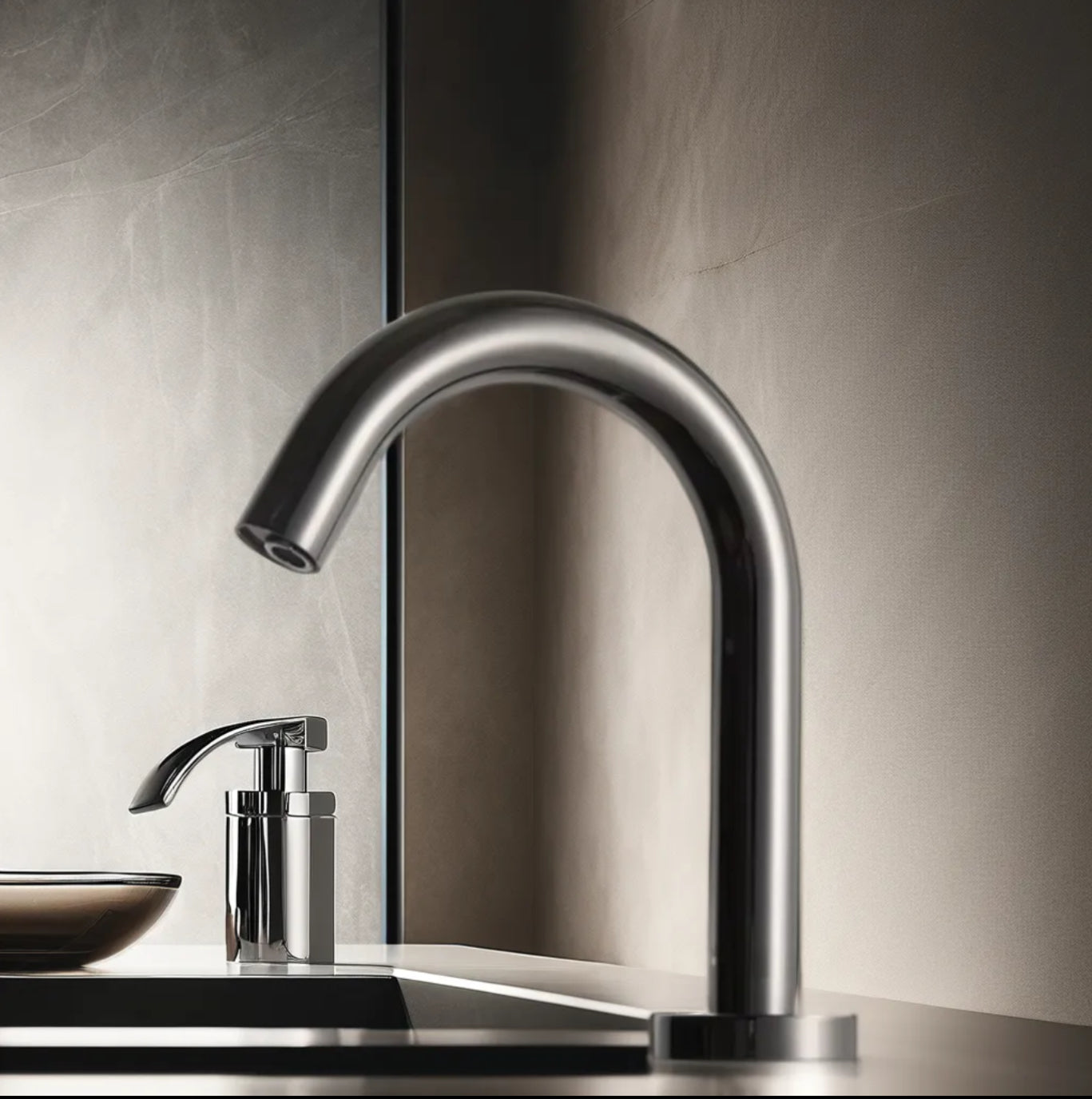 hudor-c-phise-robinet-lavabo-infrarouge-noir-mat image 6