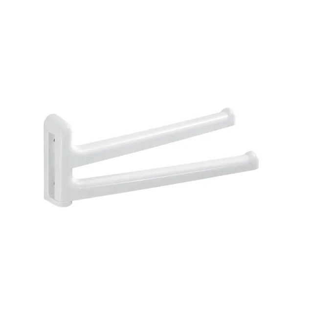 gedy-junior-porte-serviette-r-glable-blanc-mat image 1