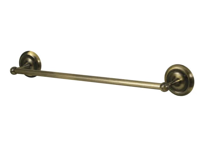 bisk-deco-barre-fixe-460-appui-inox-46-cm image 1