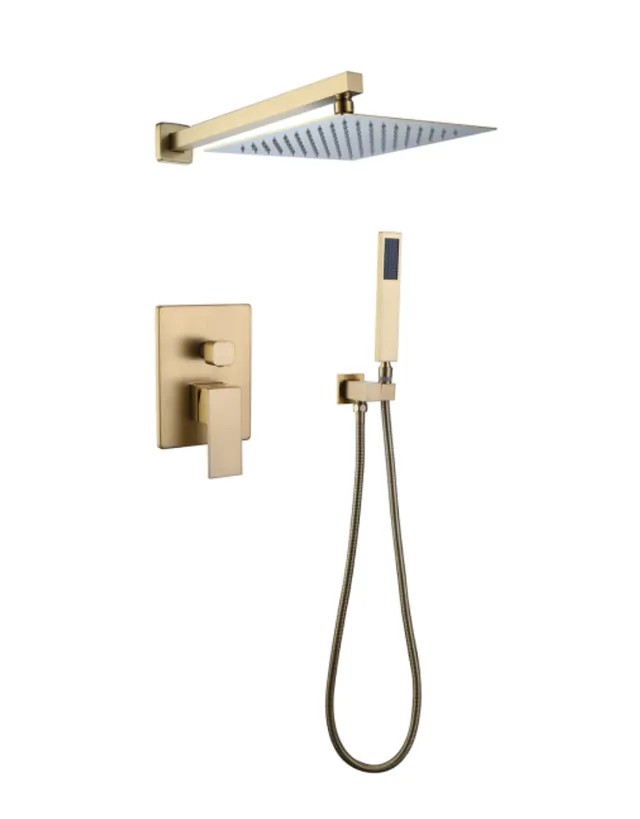 hudor-halys-sc23-douche-encastr-e-dor-bross image 1
