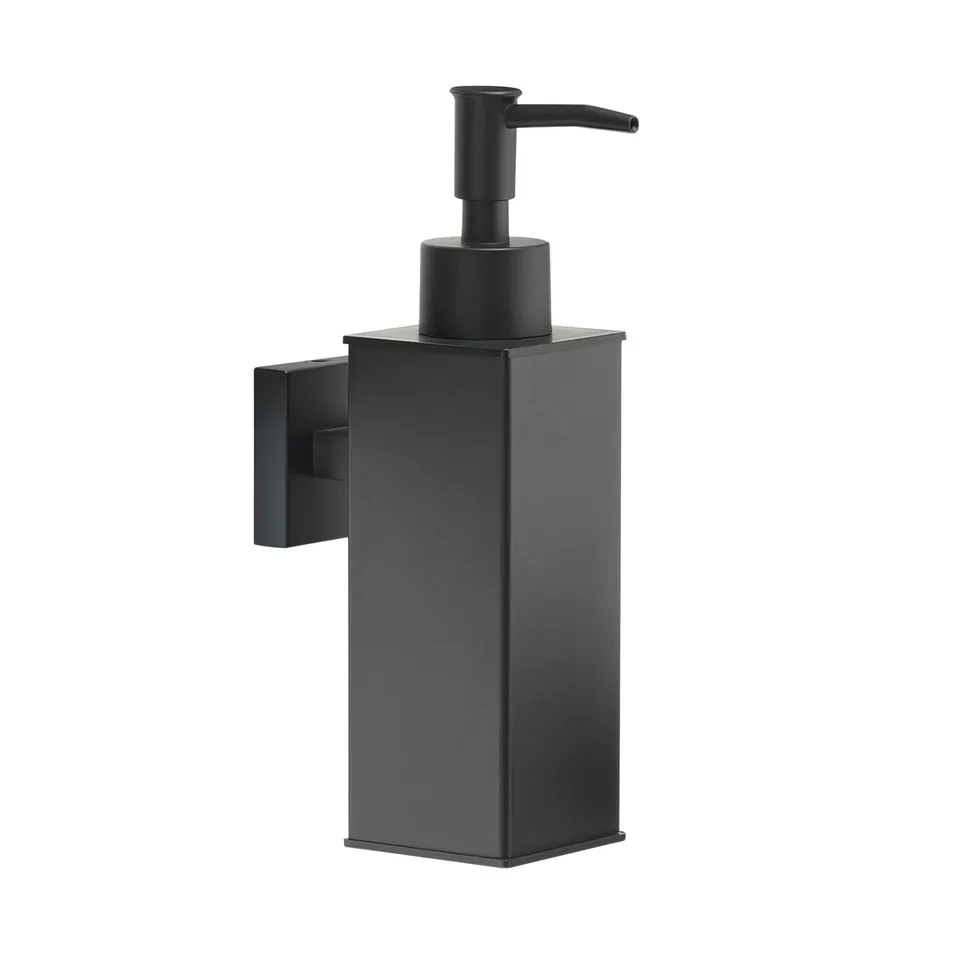 gedy-seal-distributeur-de-savon-noir-mat image 1
