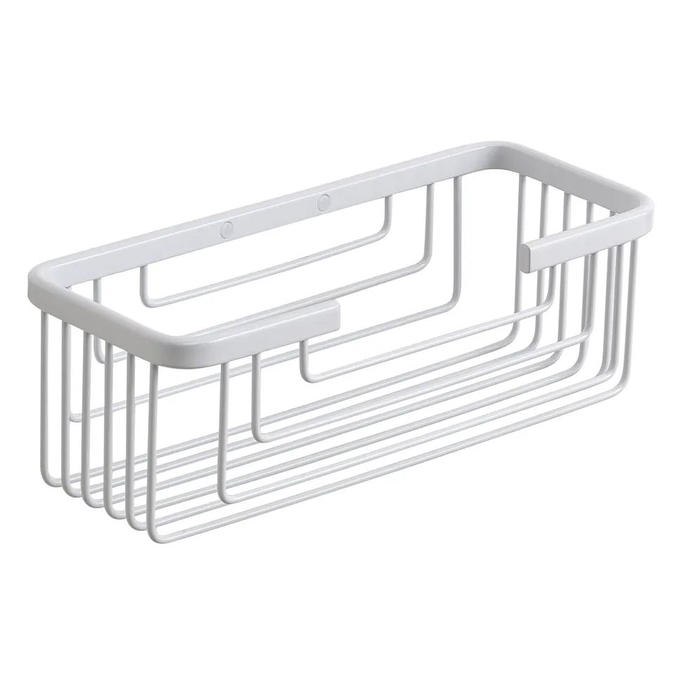 gedy-augustus-tag-re-de-douche-grand-mod-le-blanc-fil image 1