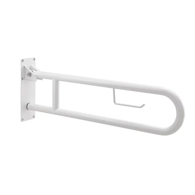 gedy-snug-barre-appui-repliable-wc-blanc image 1
