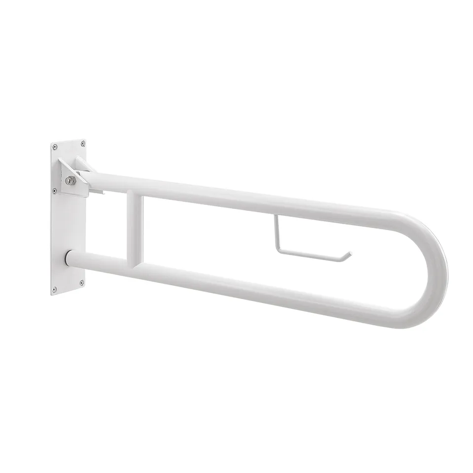 gedy-snug-barre-appui-repliable-wc-blanc image 1