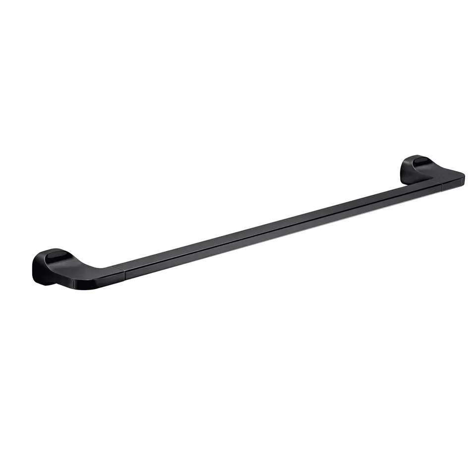 gedy-stelvio-porte-serviettes-60-cm-noir-mat image 1