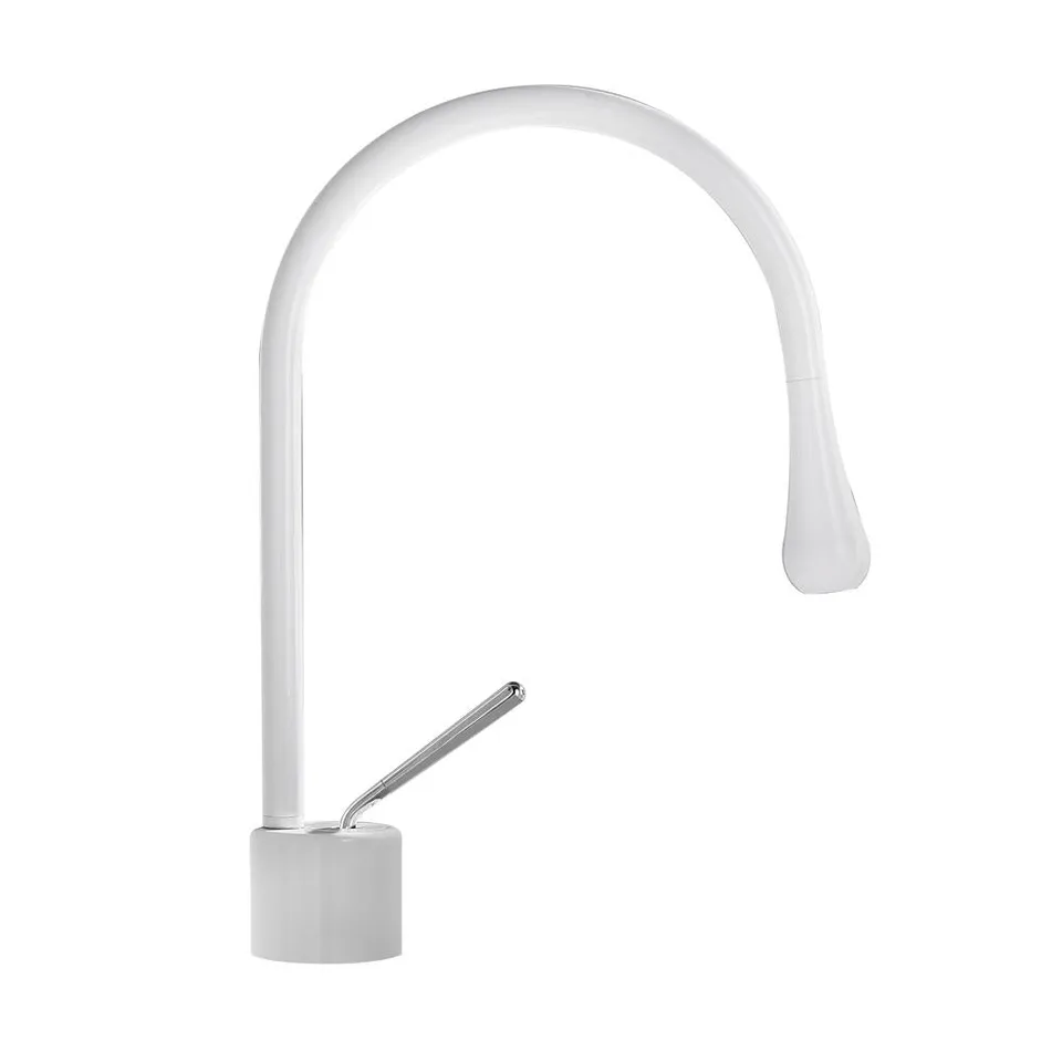 hudor-argolide-201-robinet-lavabo-blanc-mat image 1