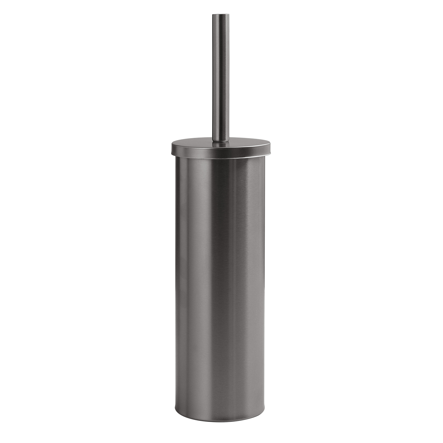 gedy-flip-porte-brosse-wc-gun-metal image 1