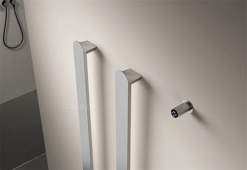 hudor-s-che-serviettes-radiateur-lectrique-mural-noir-157-cm image 3