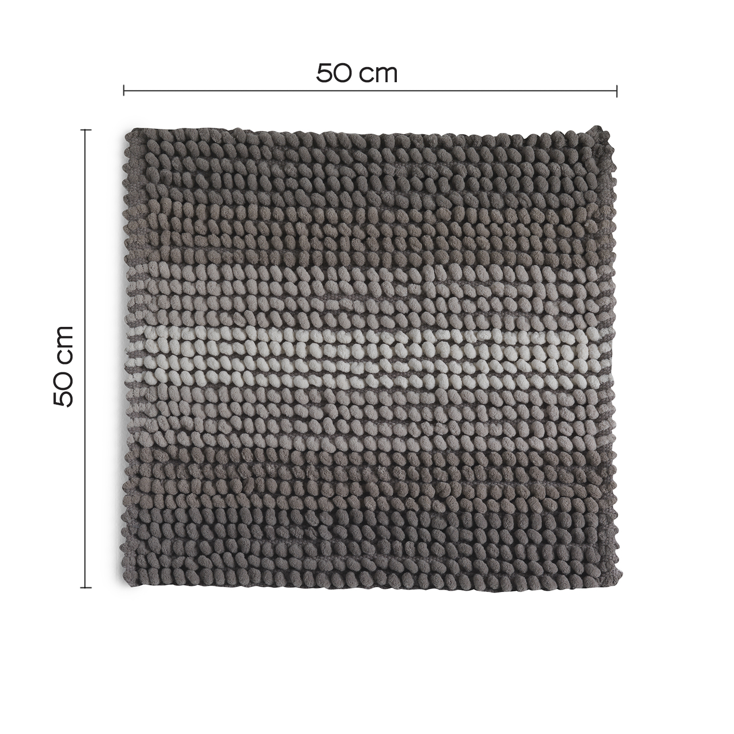 gedy-bubble-tapis-de-bain-50x50-gris-l-ger image 3