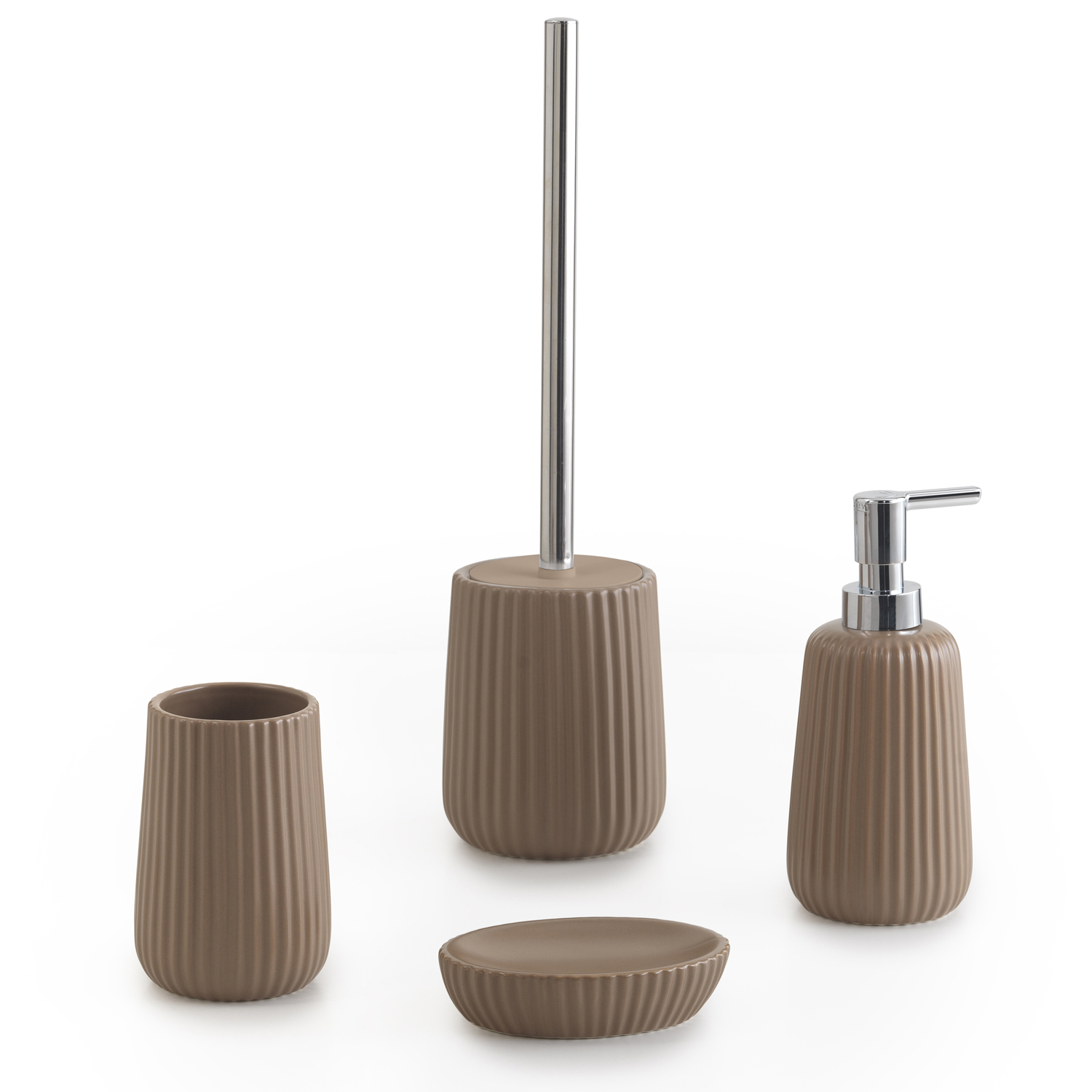 gedy-marika-porte-brosse-dents-gris-tourterelle image 4