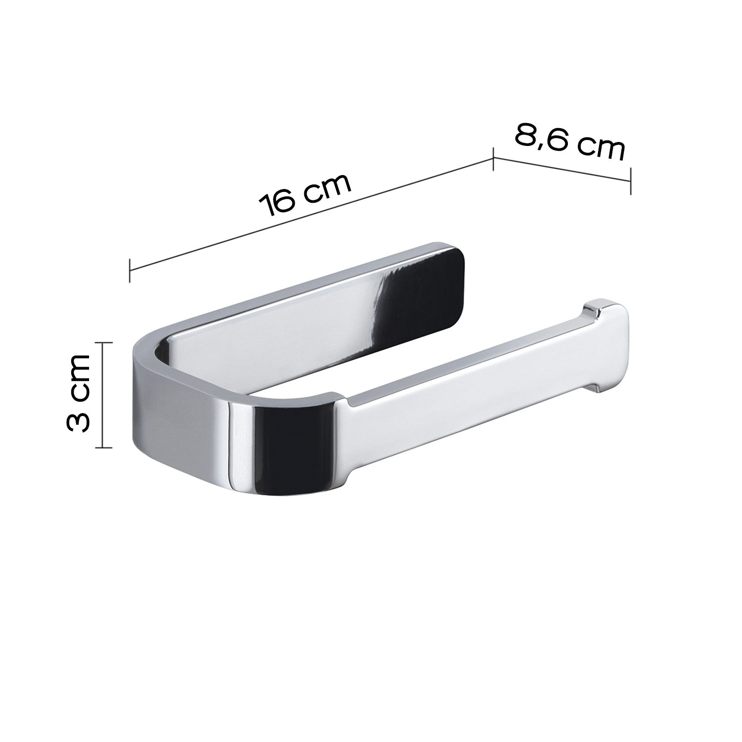 gedy-outline-porte-rouleau-wc-chrome image 2