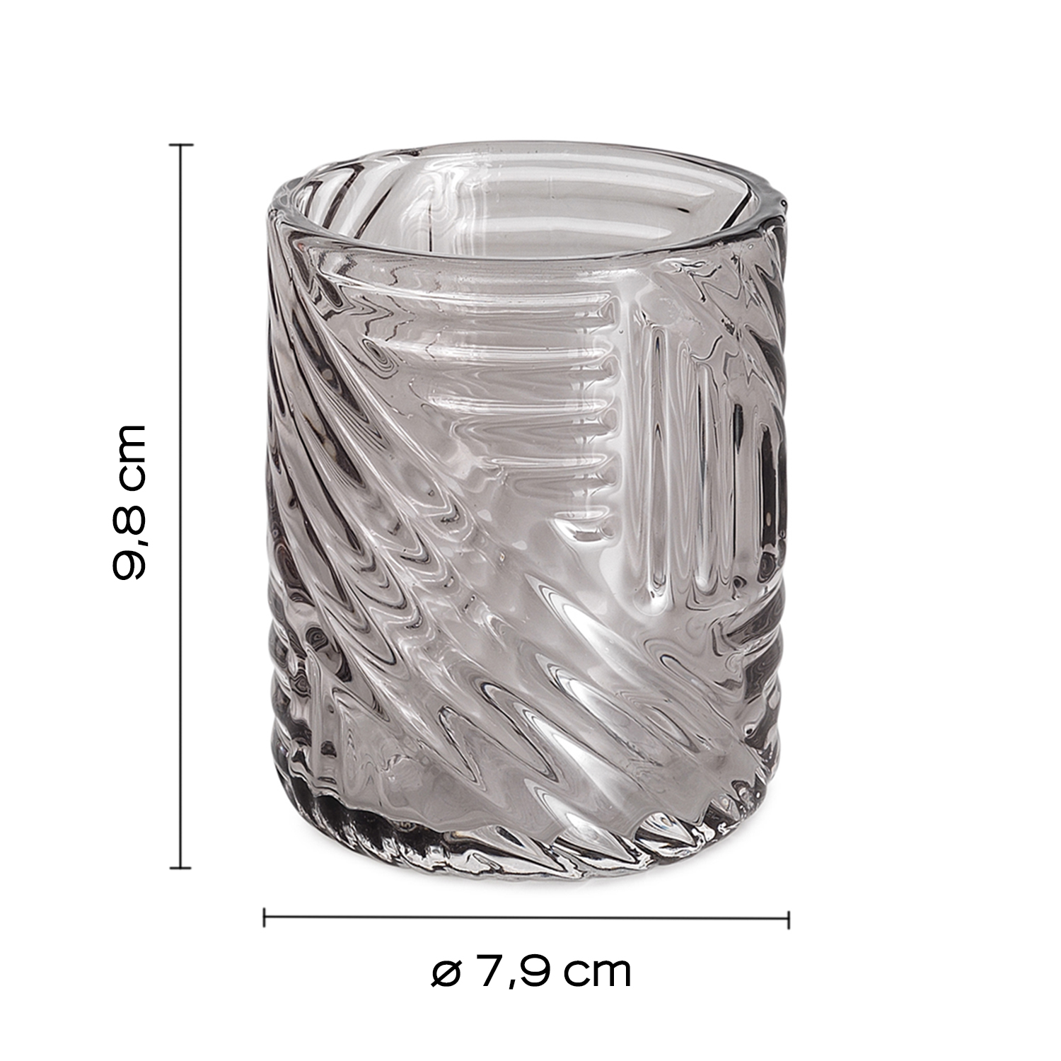 gedy-corinne-porte-brosse-dents-fum-transparent image 2