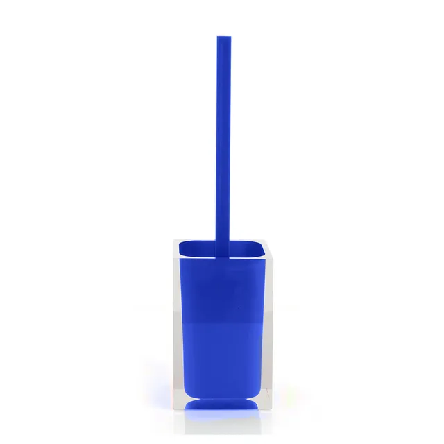 gedy-rainbow-brosse-wc-avec-support-bleu-poser image 1