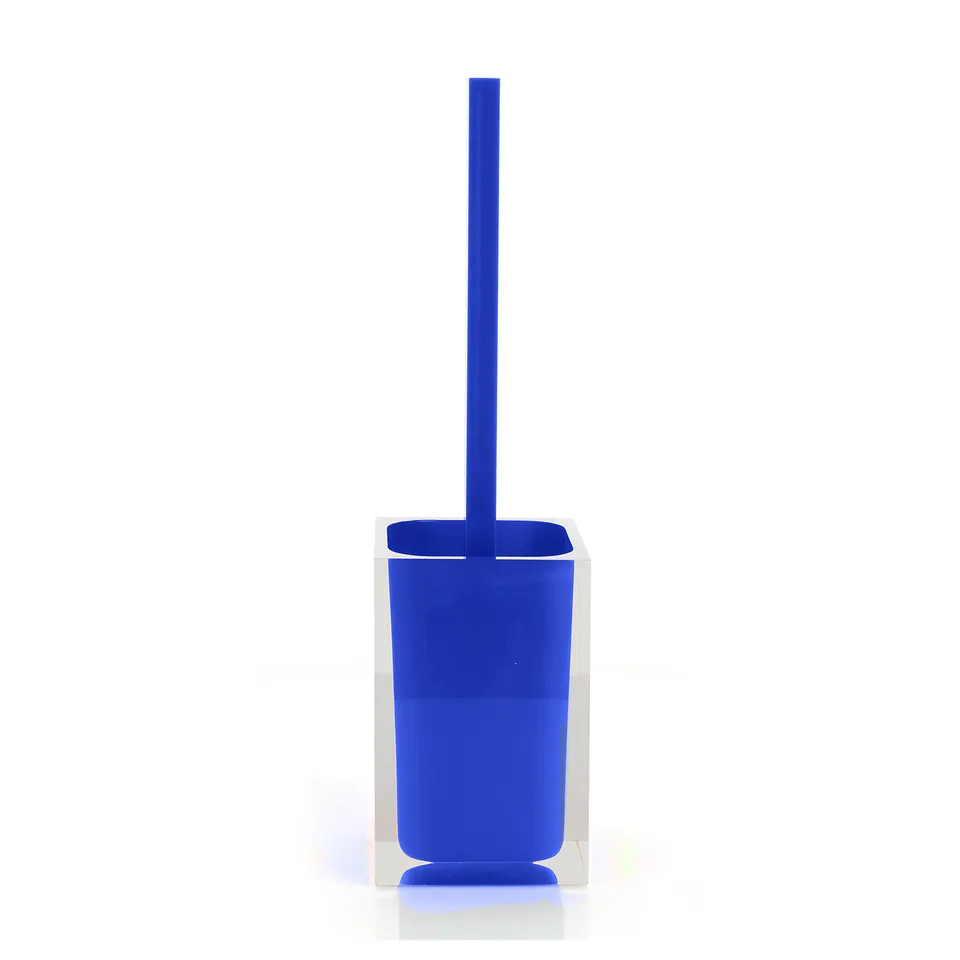 gedy-rainbow-brosse-wc-avec-support-bleu-poser image 1