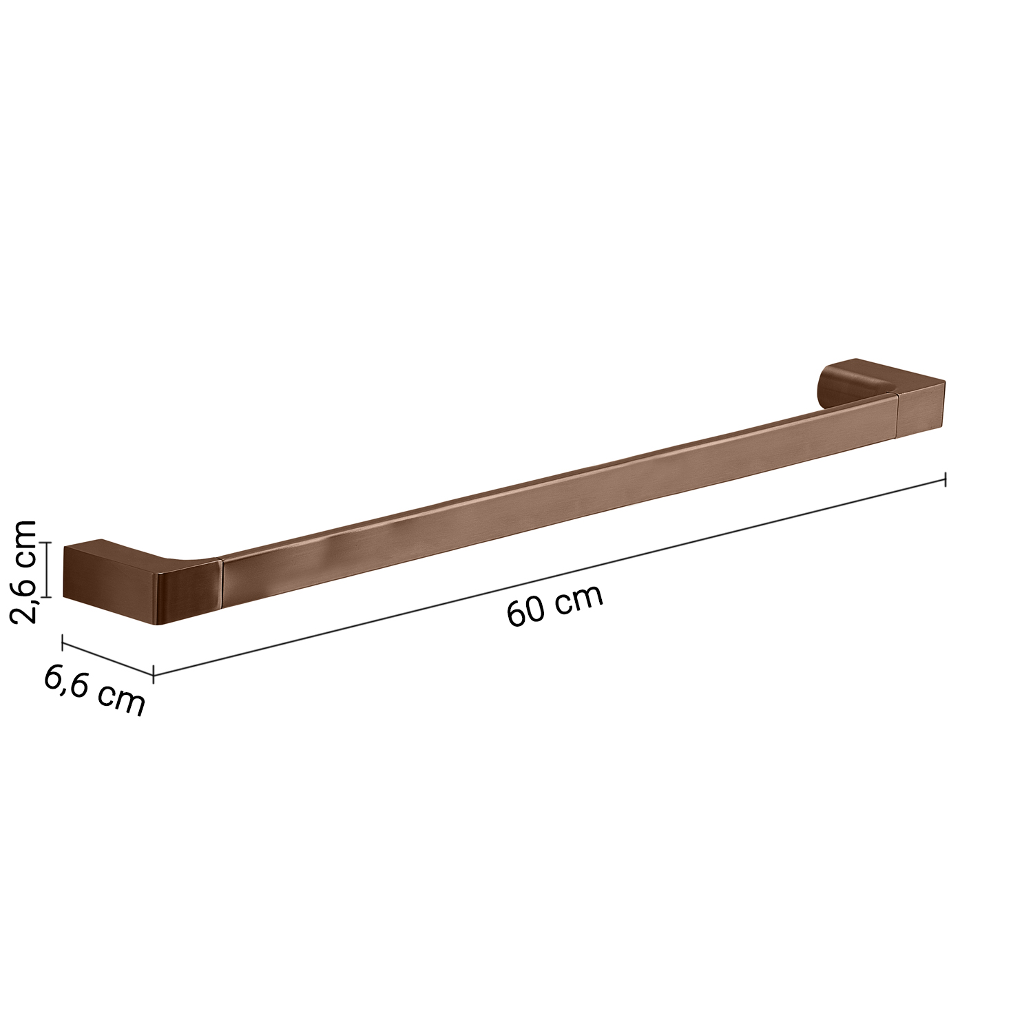 gedy-pirenei-porte-serviettes-60-cm-or-rose-mural image 2
