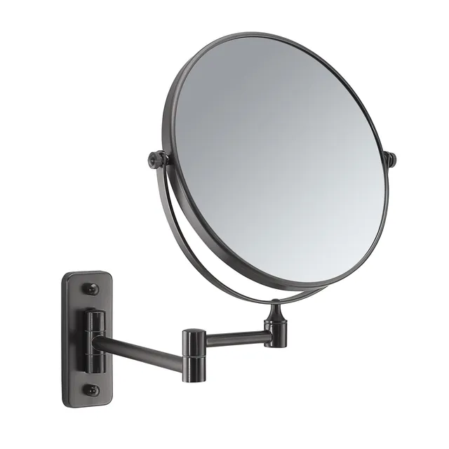 gedy-gaia-miroir-grossissant-gun-metal-poser image 1