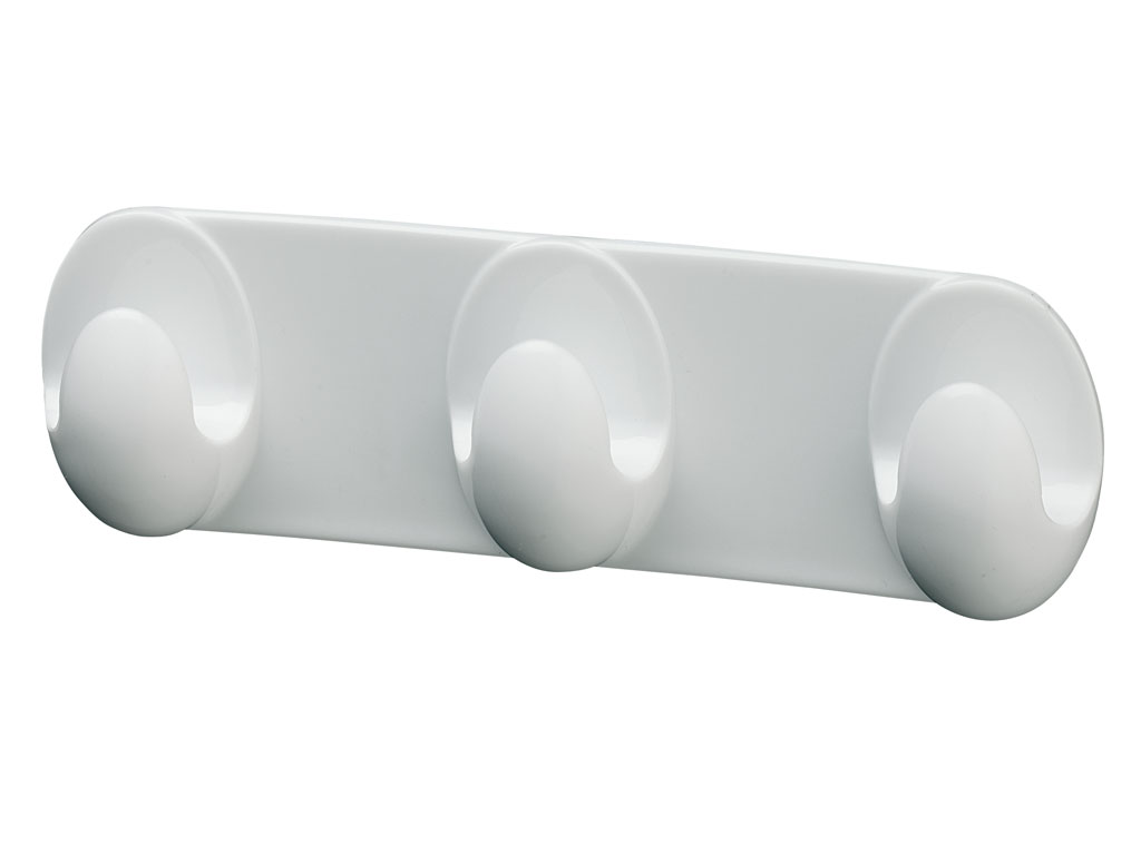 bisk-hooks-pat-re-3-t-tes-murale-salle-de-bain image 1