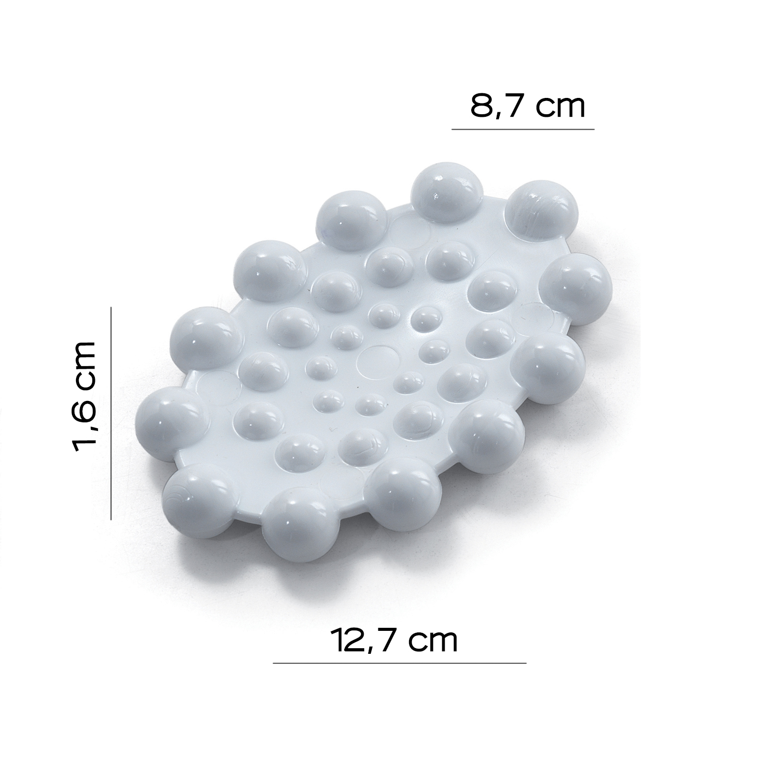 gedy-spot-porte-savon-blanc-poser image 2