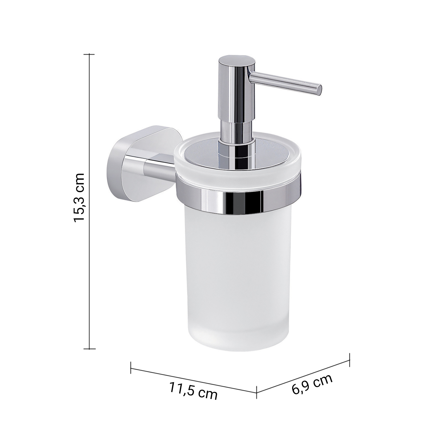 gedy-bernina-distributeur-savon-chrome image 2