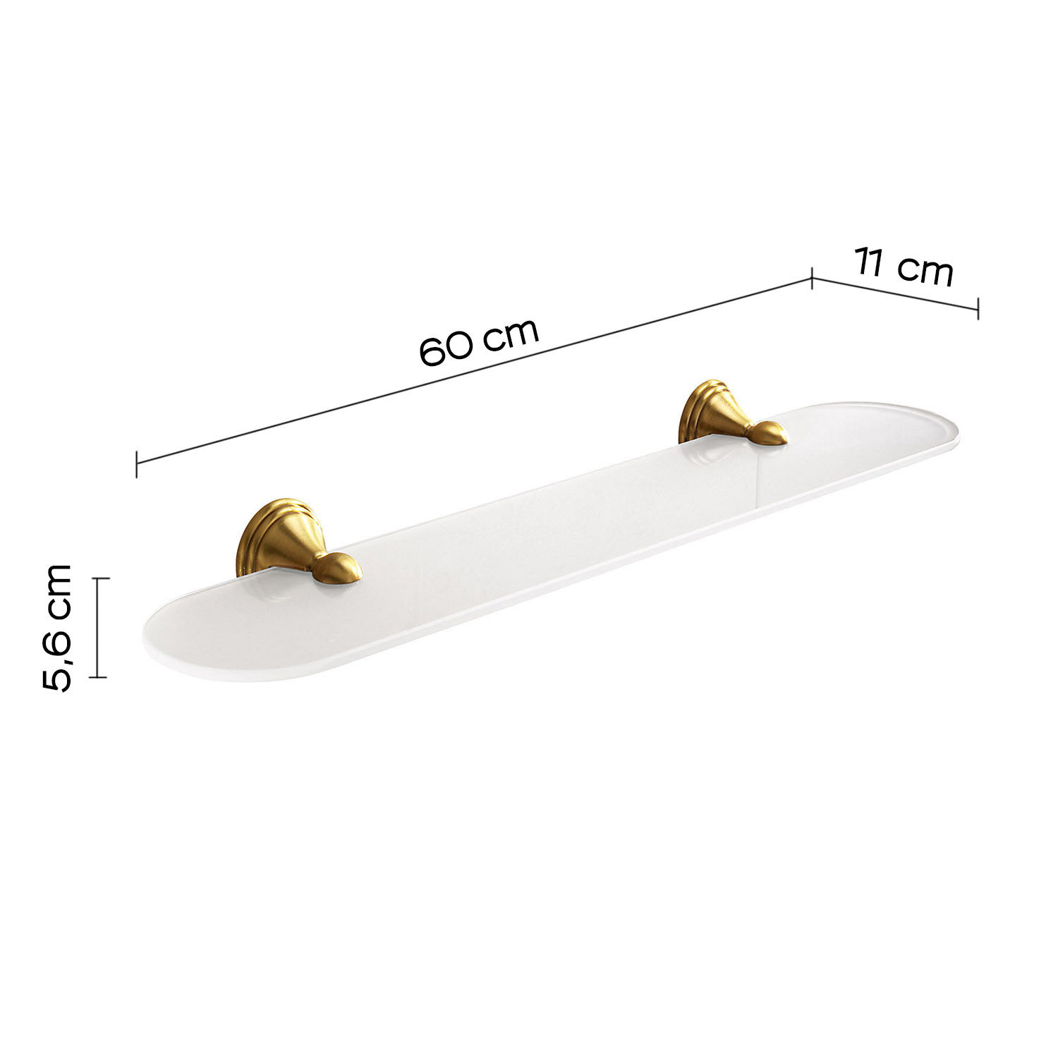 gedy-romance-tag-re-60-cm-bronze image 2