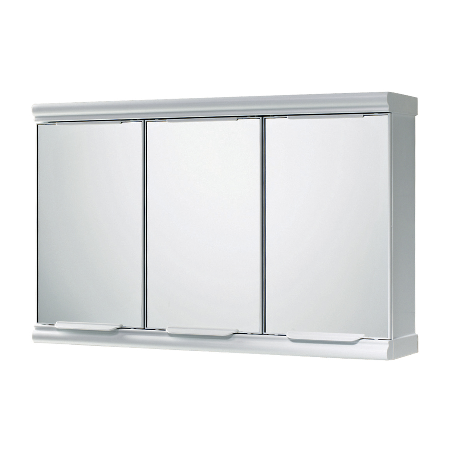 gedy-princess-meuble-miroir-58x38-cm-blanc image 1