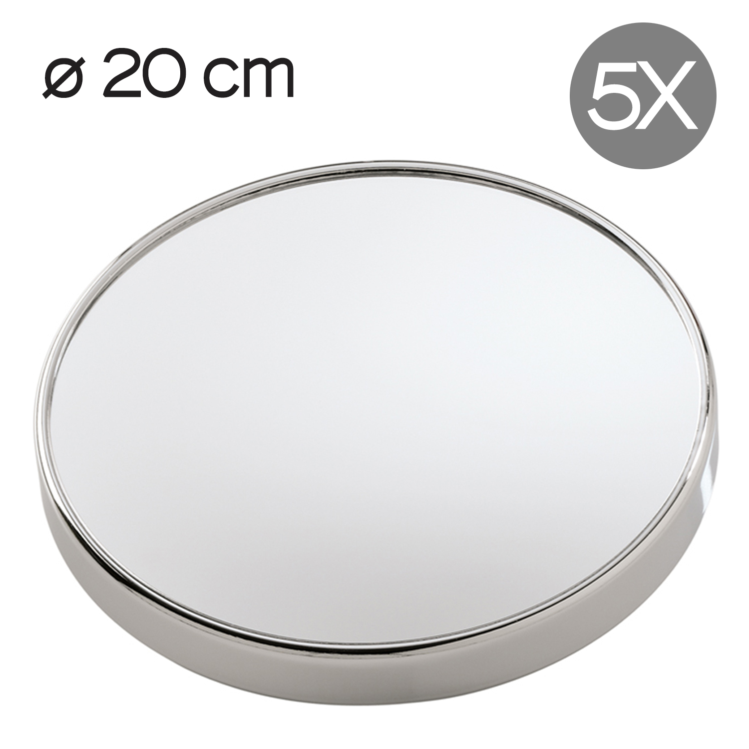 gedy-lia-miroir-grossissant-chrome-salle-de-bain image 2