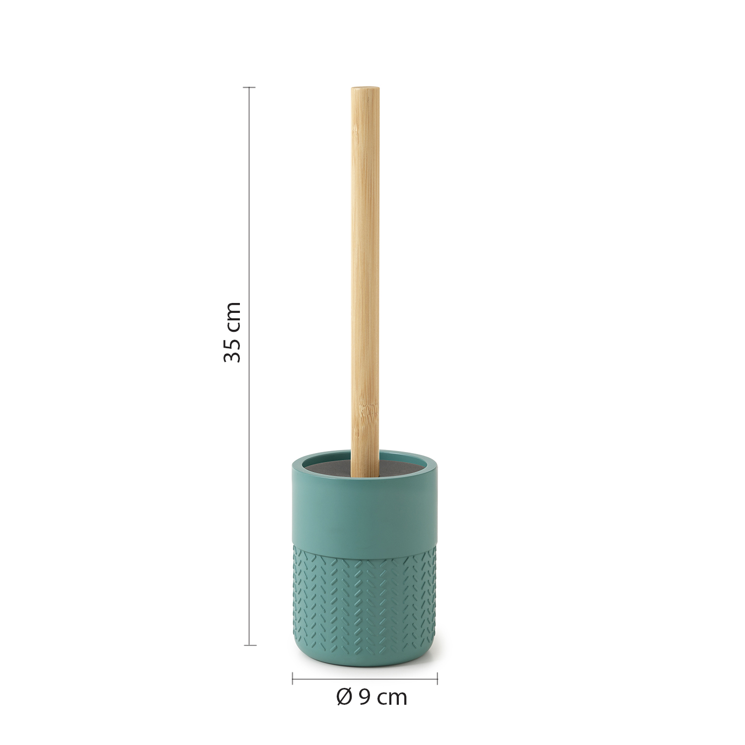 gedy-thea-brosse-wc-naturel-et-vert-bamboom image 2
