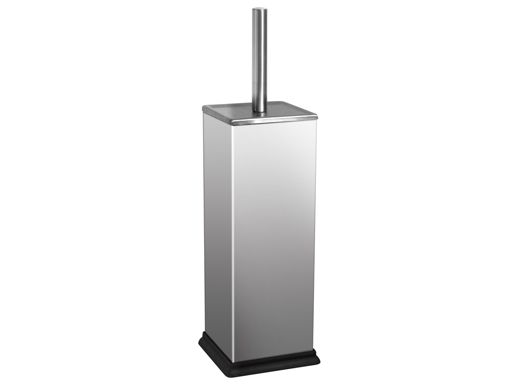 bisk-niagara-porte-balayette-brosse-wc-blanc-chrome image 1