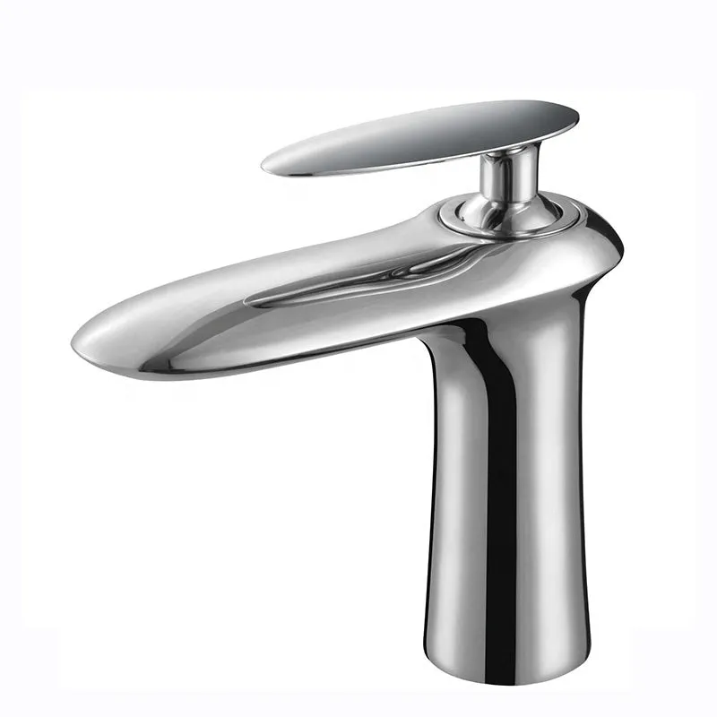 hudor-rymanthe-robinet-lavabo-sur-lev-chrom-laiton image 1