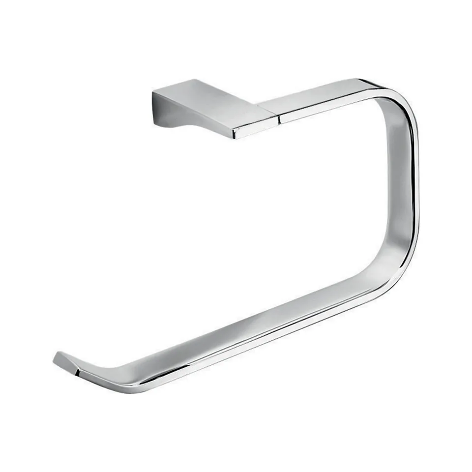 gedy-glamour-anneau-porte-serviette-chrome-mural image 1