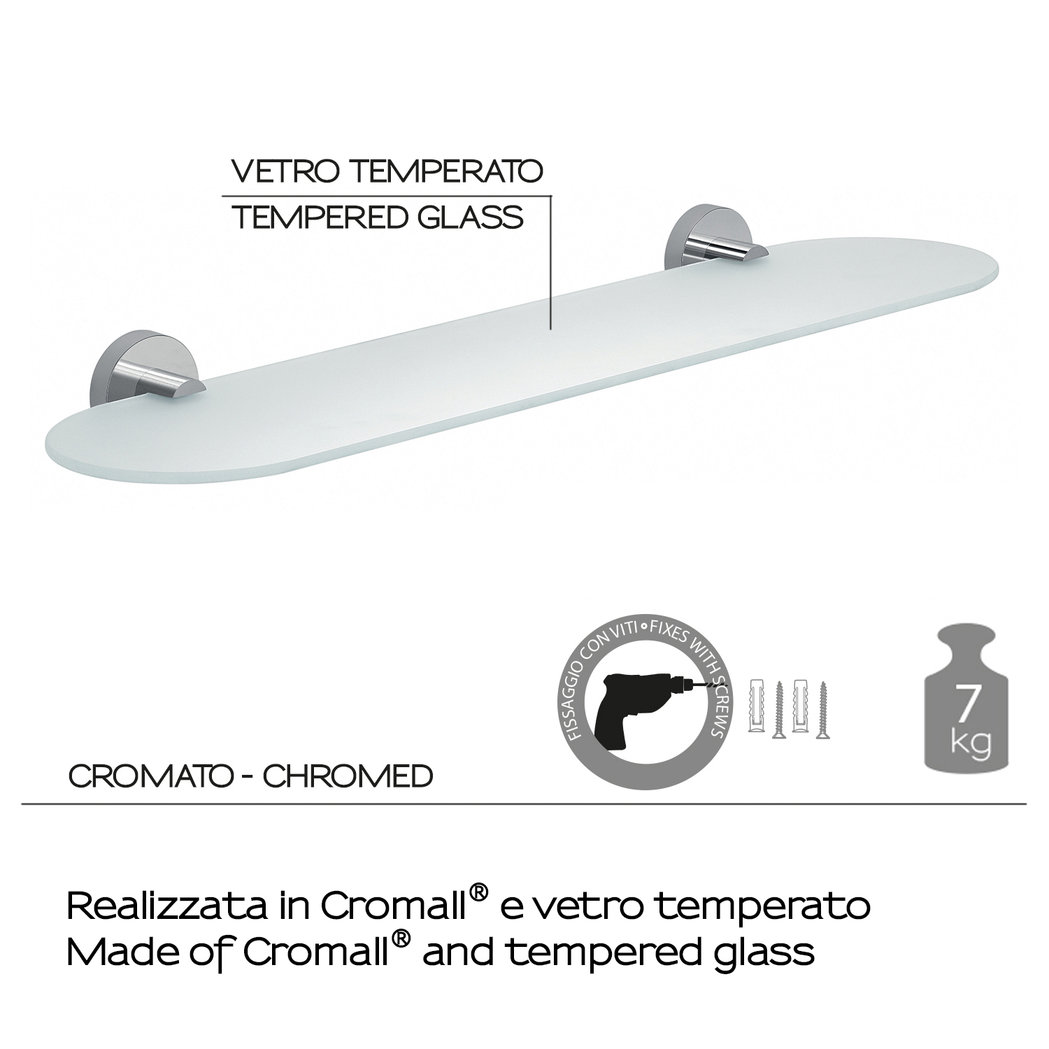 gedy-eros-tag-re-murale-60-cm-chrome image 4