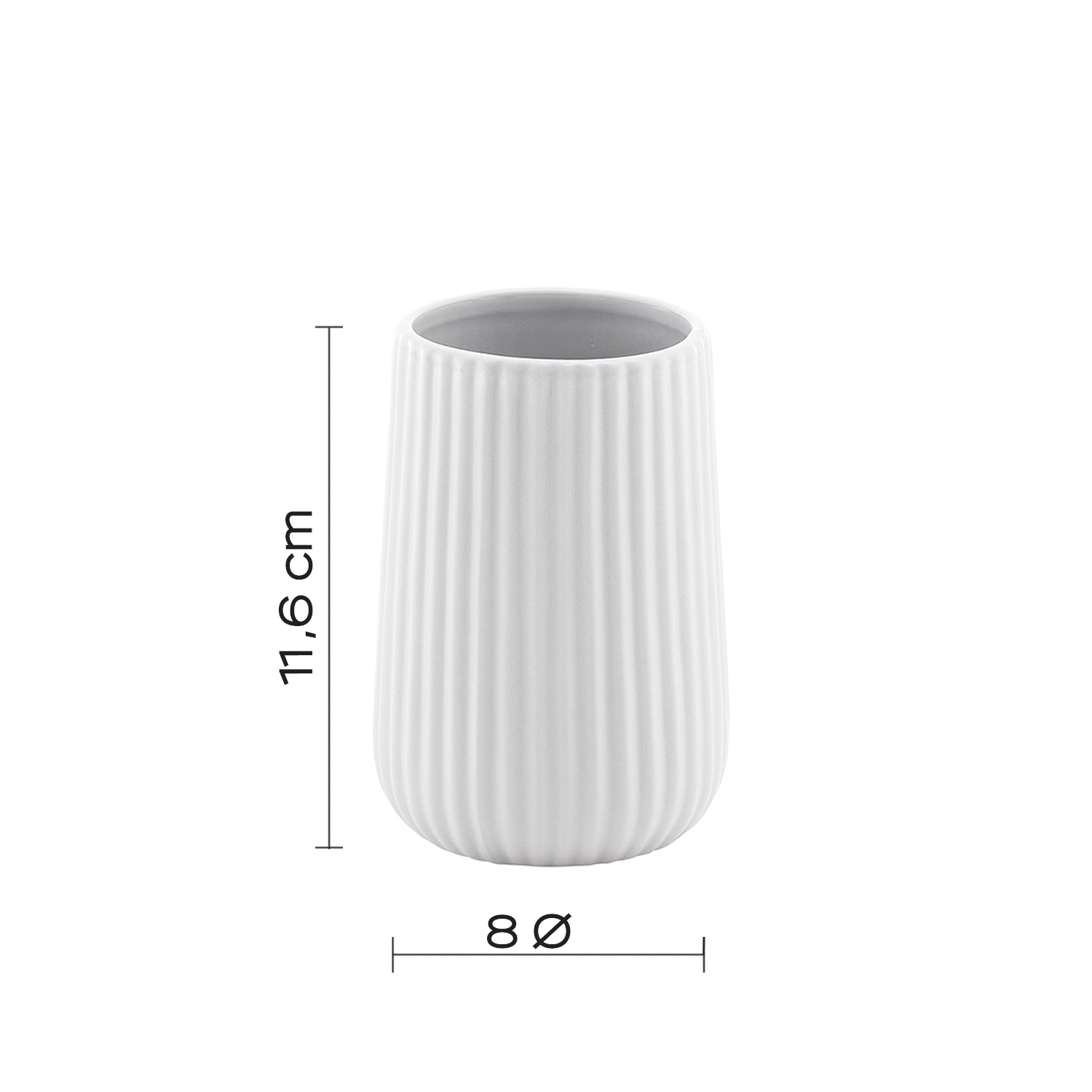 gedy-marika-porte-brosse-dents-blanc-poser image 2