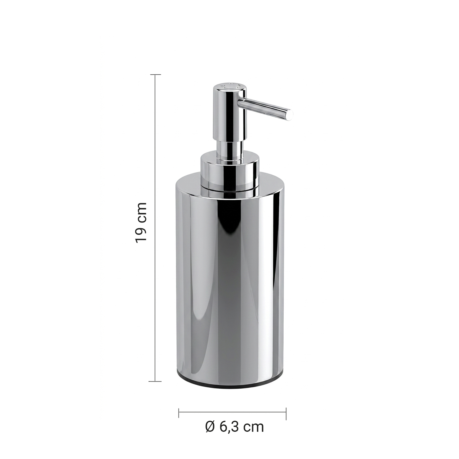 gedy-elettra-distributeur-de-savon-liquide-chrome image 2