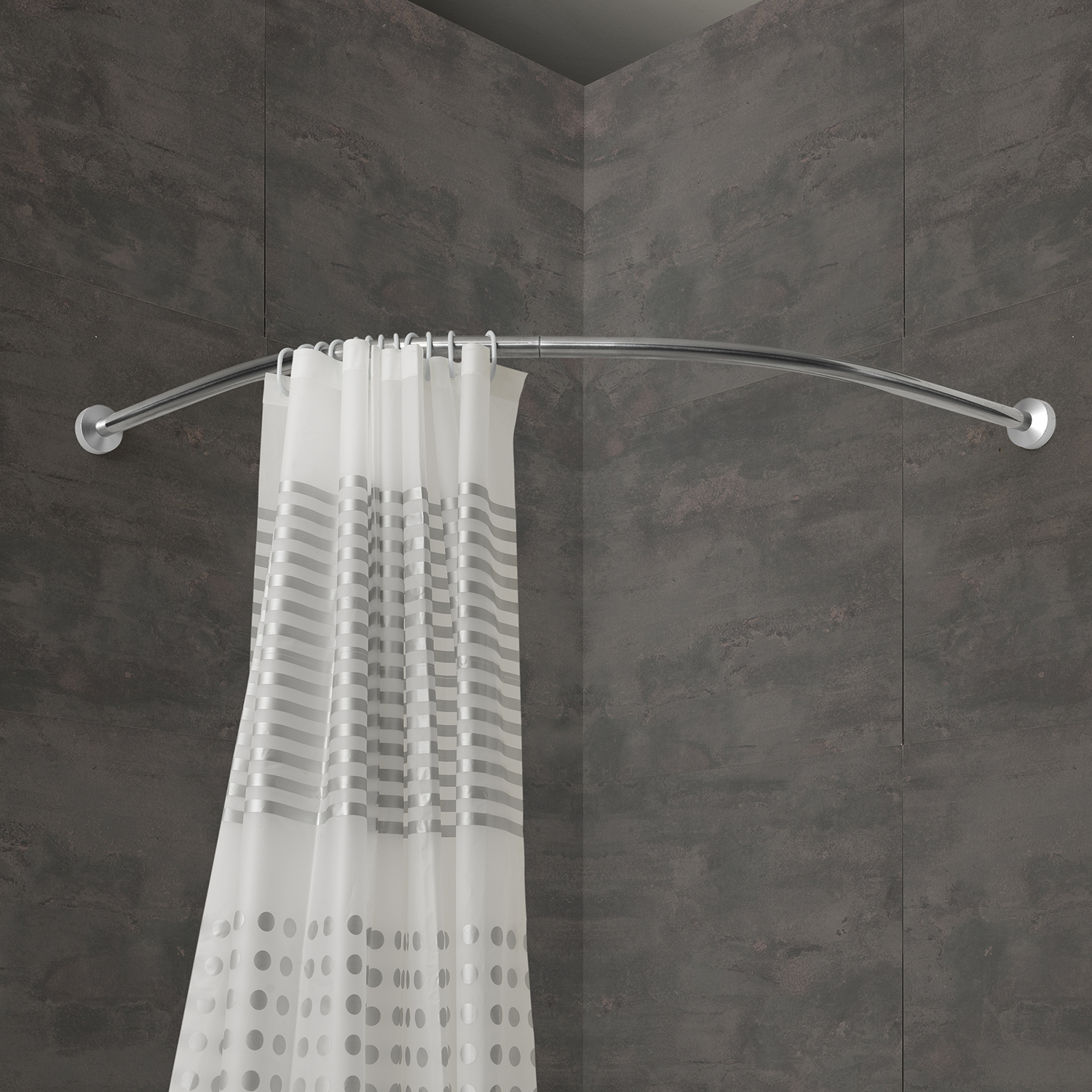 gedy-espace-douche-barre-douche-semi-circulaire-alu image 1