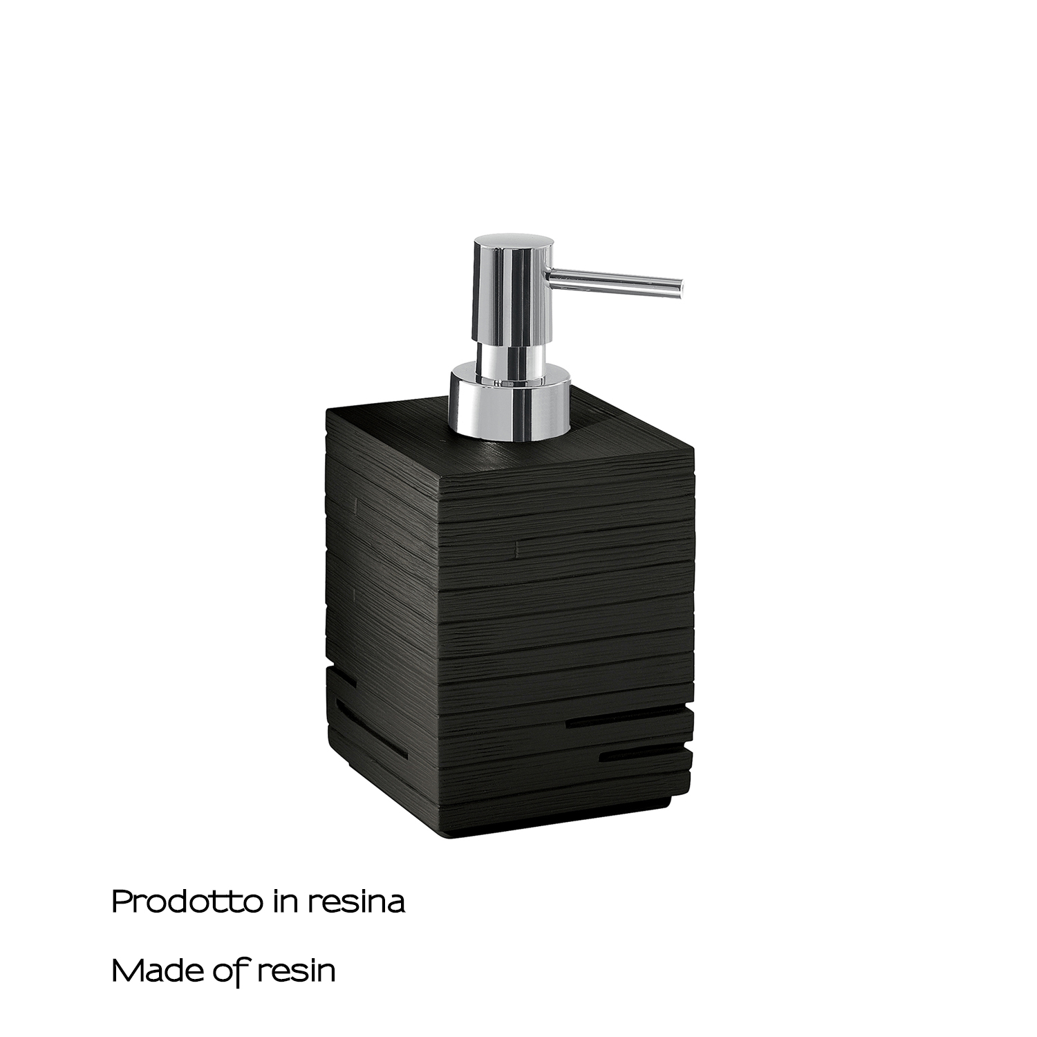 gedy-quadrotto-distributeur-savon-noir-salle-de-bain image 4