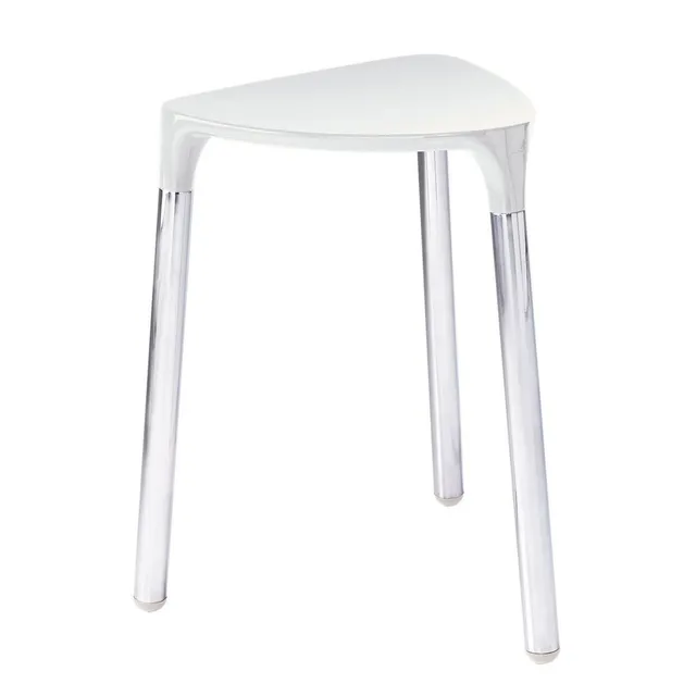 gedy-yannis-tabouret-blanc-salle-de-bain image 1