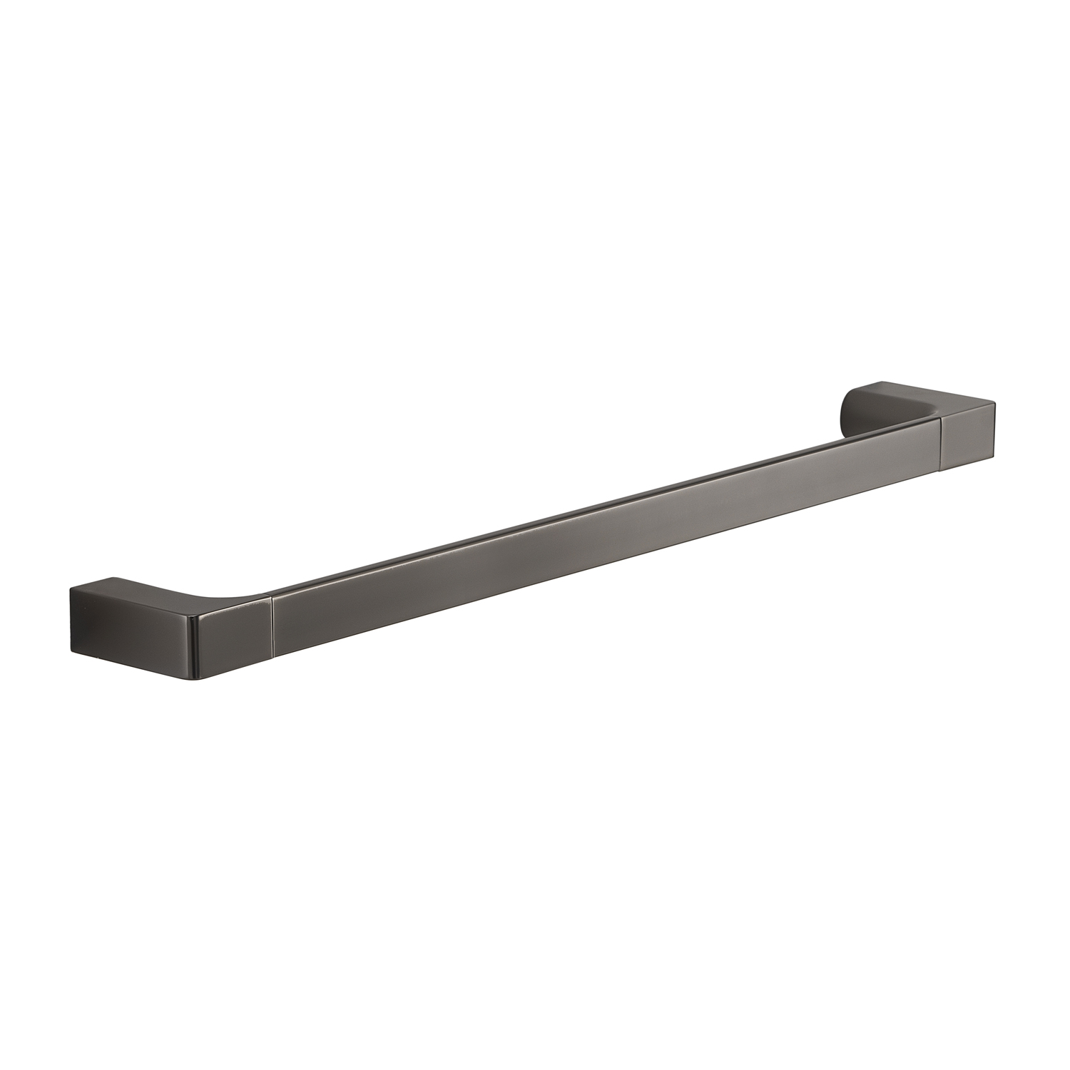gedy-pirenei-porte-serviettes-60-cm-gun-metal-pvd image 1