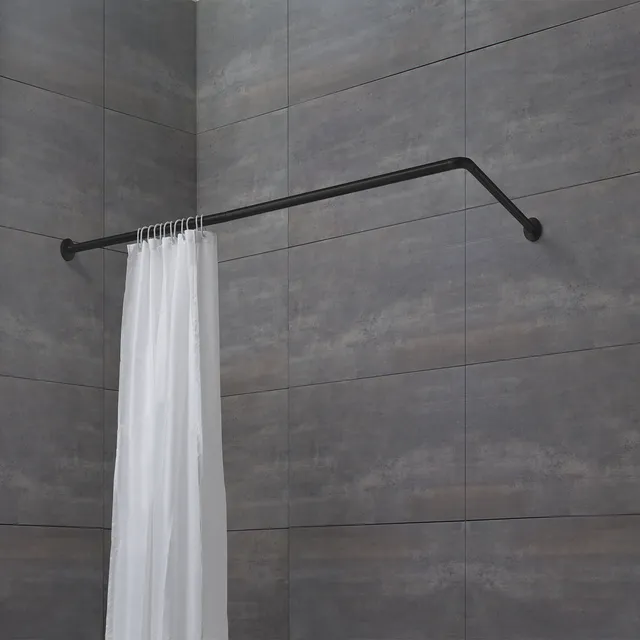 gedy-barre-angulaire-douche-noir-mat image 1