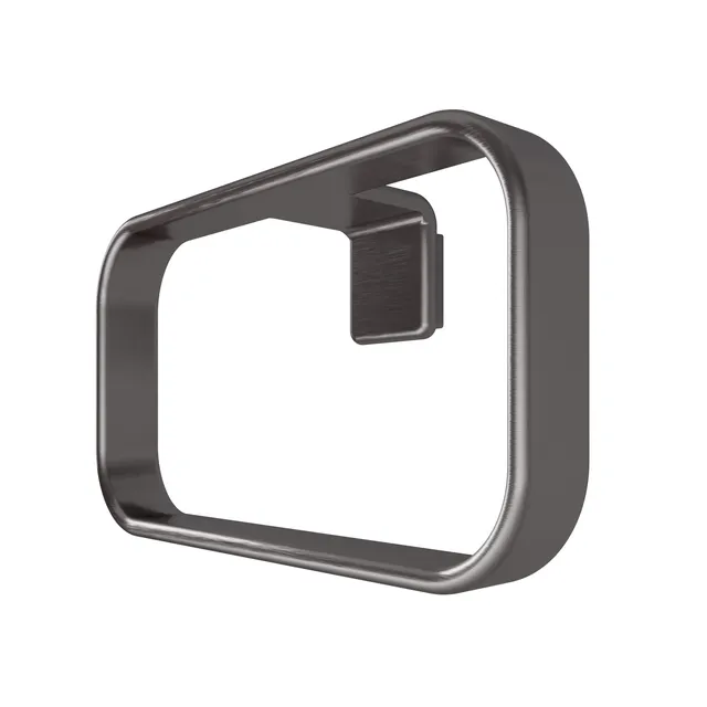 gedy-il-giglio-anneau-porte-serviette-gun-metal image 1