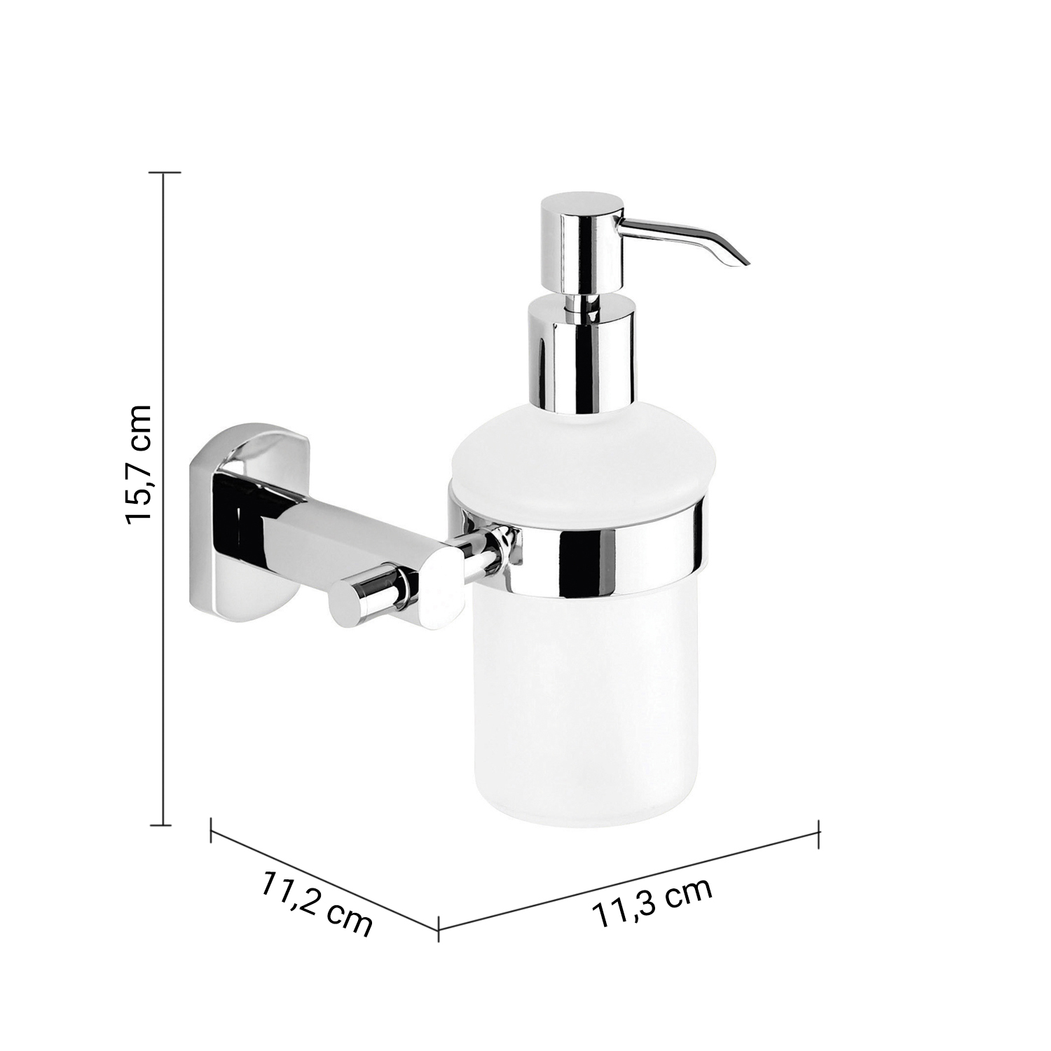 gedy-edera-plus-distributeur-savon-chrome image 2