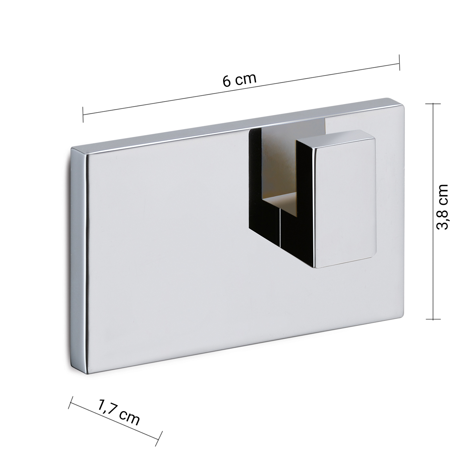 gedy-augustus-lot-2-plaques-chrome image 2