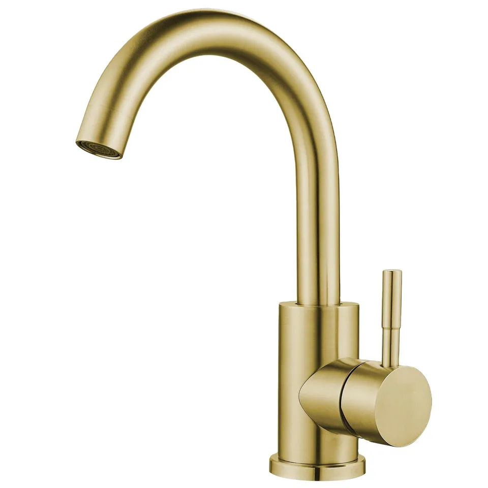hudor-scamandre-robinet-cuisine-dor-bross-laiton-bec-haut image 1