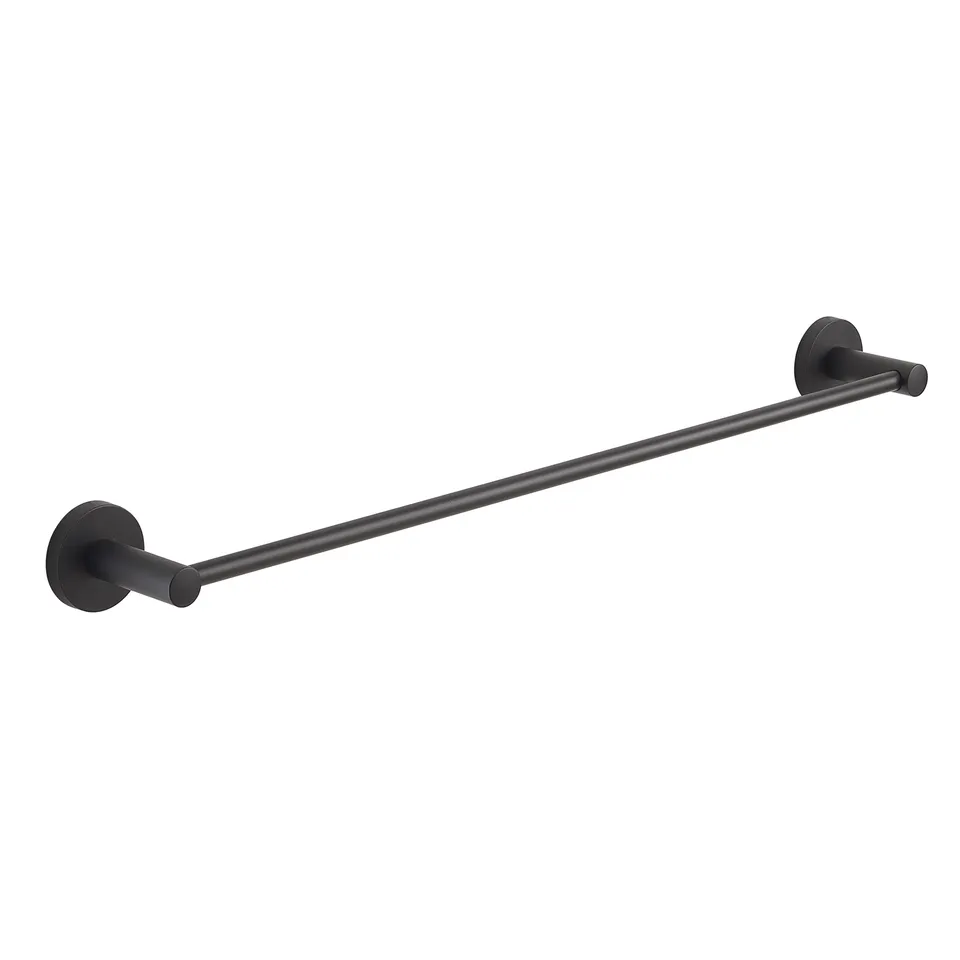 gedy-felce-plus-porte-serviette-60-cm-noir-mat-fixer image 1