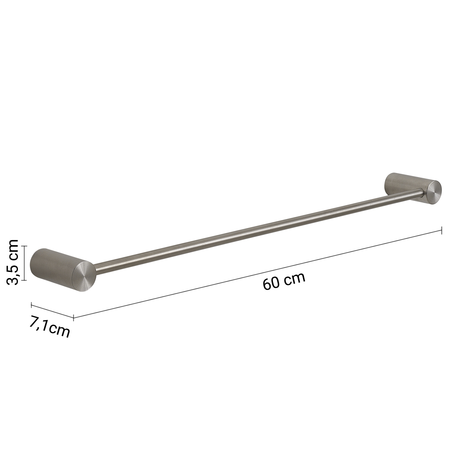 gedy-ande-porte-serviette-60-cm-bross image 2