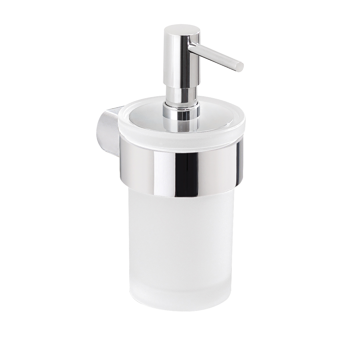 gedy-pirenei-distributeur-de-savon-chrome-poser image 1