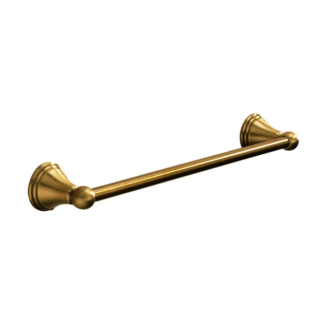 gedy-romance-porte-serviette-45-cm-bronze-fixer image 1