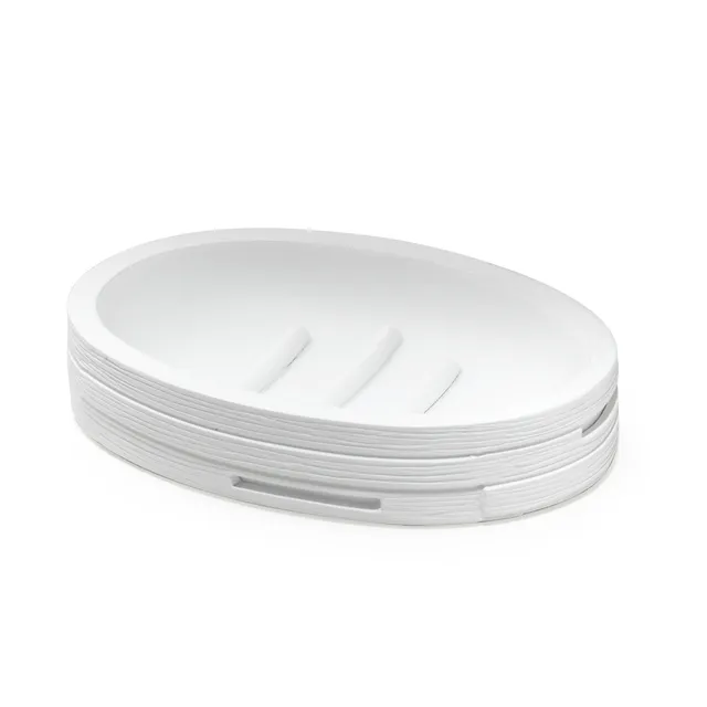 gedy-helen-porte-savon-poser-blanc-c-ramique image 1
