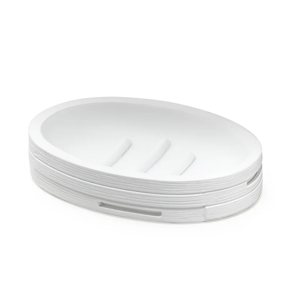 gedy-helen-porte-savon-poser-blanc-c-ramique image 1